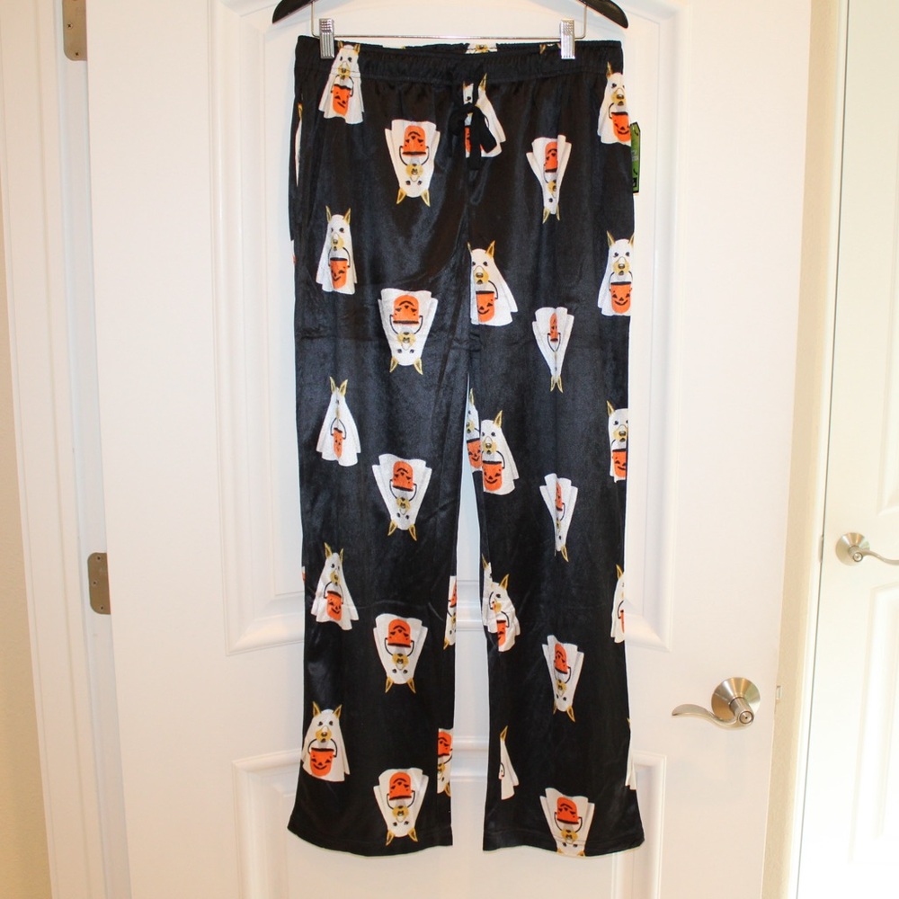 Halloween dog pajama bottoms (men’s L) (NWT)